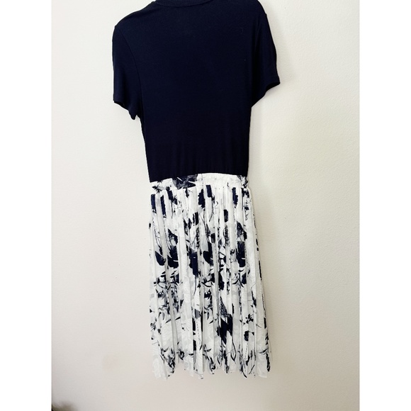 Ted Baker Mockable Midi Dress in Bluebell White Blue 6 - Picture 5 of 10